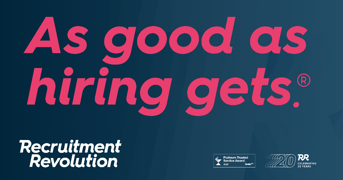 As good as hiring gets® 20 Years of Recruitment Revolution